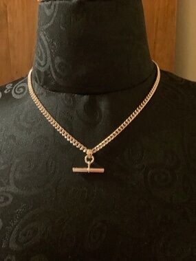 J Crew Gold Toggle Necklace